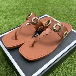 Larroude Milan S Sandals, Caramel, 6/7
